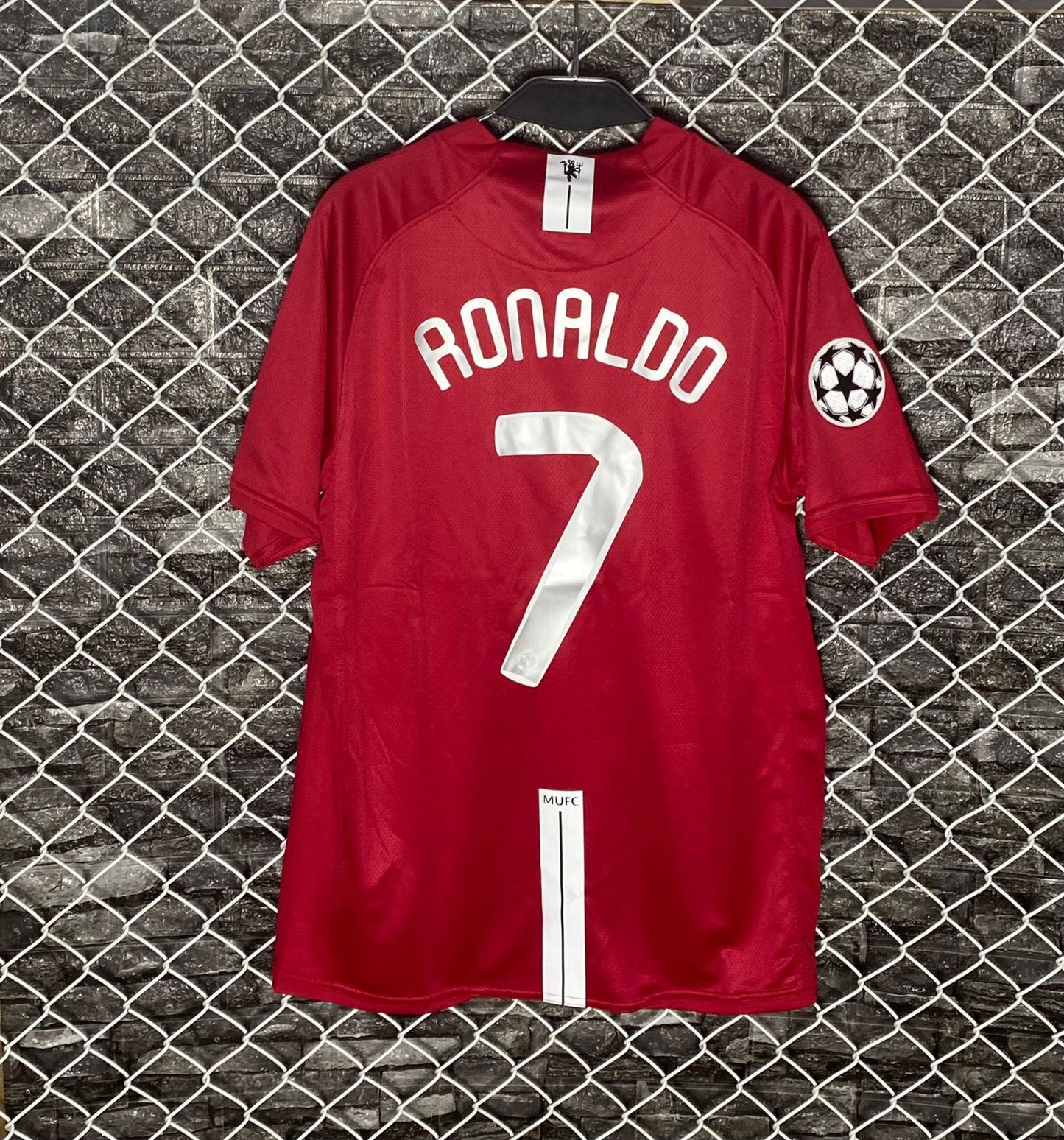 Manchester United 07/08 home jersey