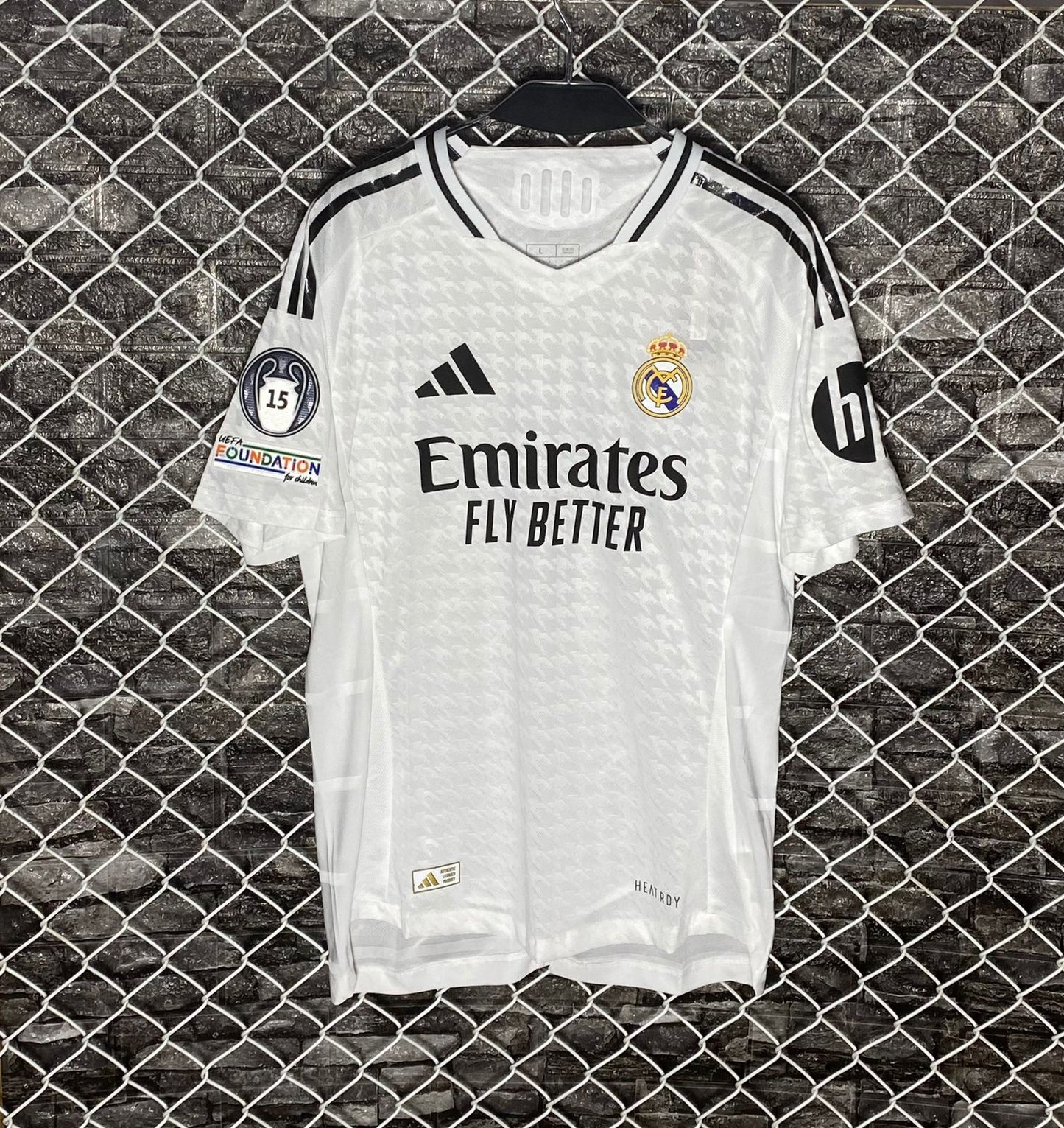 Real Madrid 24/25 home jersey