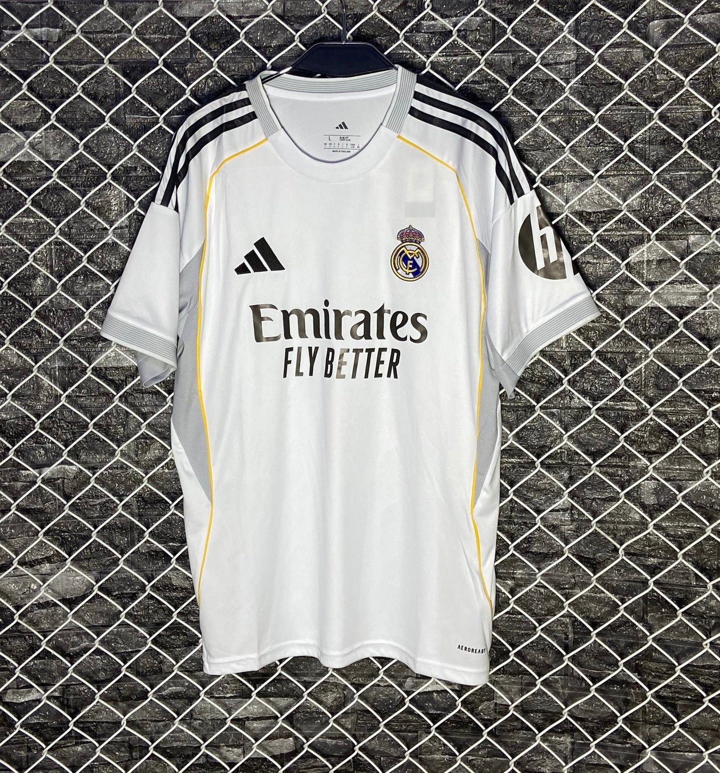 Real Madrid 25/26 home jersey