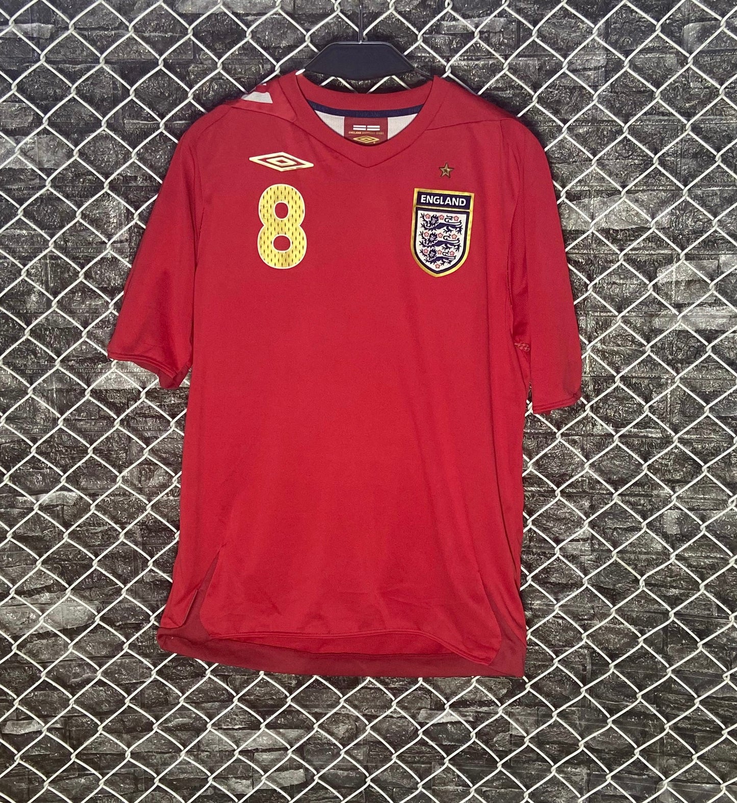 England 06/08 away jersey