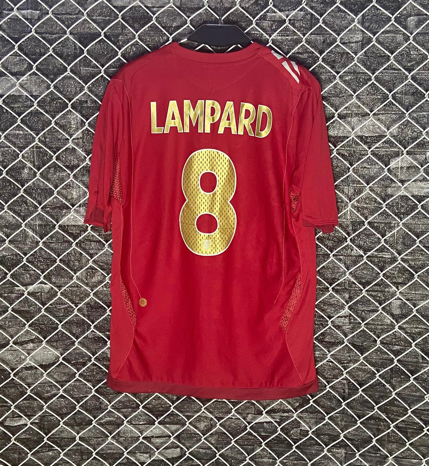 England 06/08 away jersey