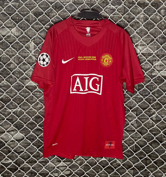 Manchester United 07/08 home jersey