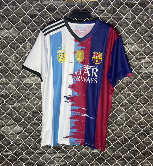 Barcelona Messi special edition jersey